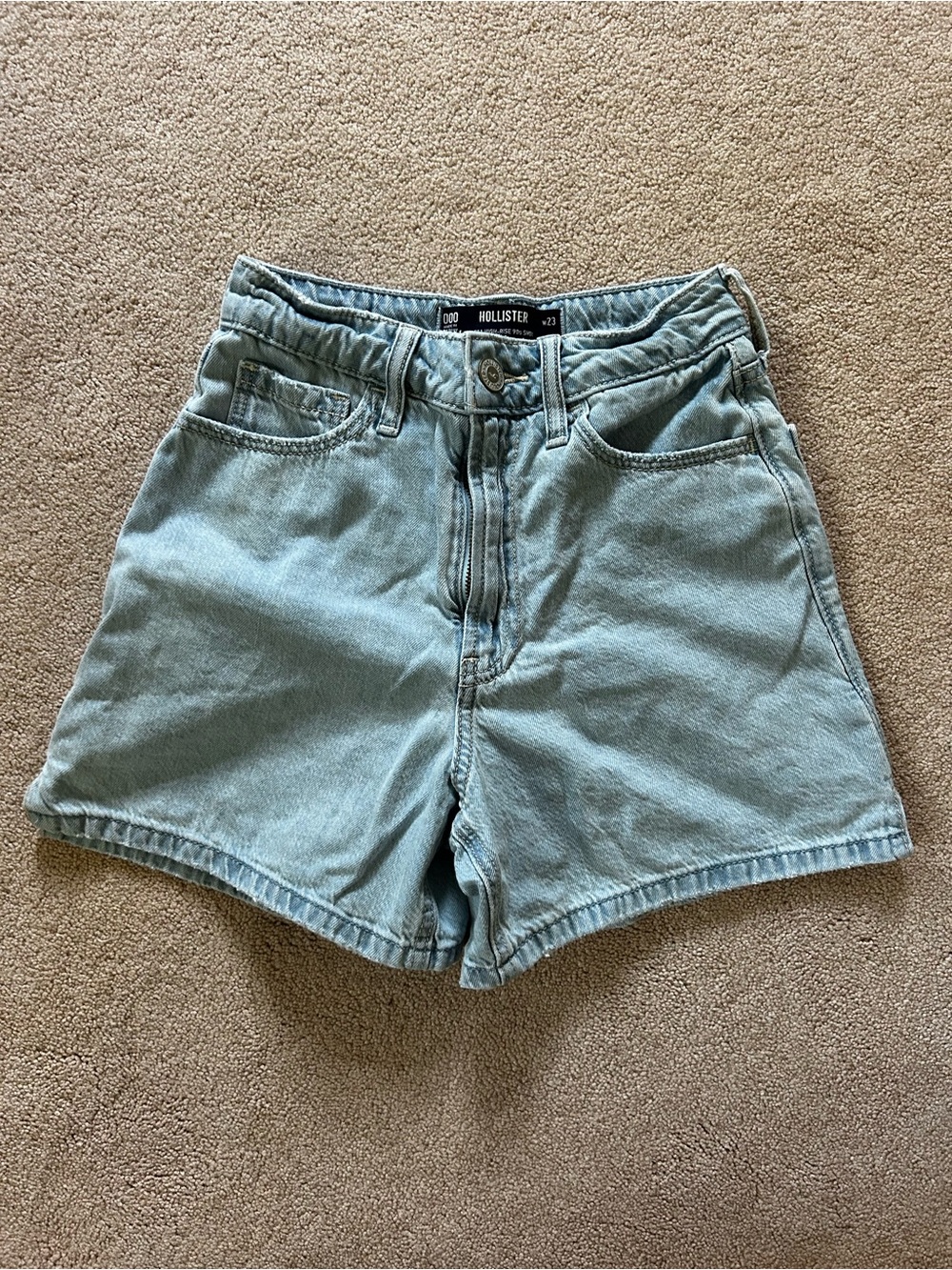Hollister High-Rise Denim Shorts